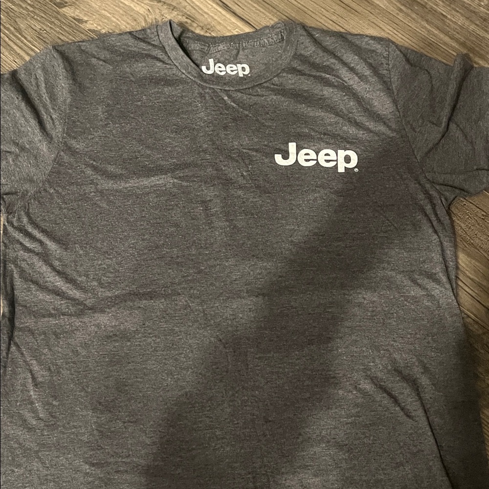 Jeep Charcoal Men's Short Sleeve Tee